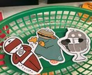 透過データ付！オリジナルキャラステッカーつくります オリジナルキャラ・ステッカーをいっぺんにGET！ イメージ1