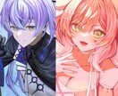 目を引く色彩豊かな厚塗り絵描きます 配信サムネイル、歌ってみた、グッズ、アイコンなど イメージ1