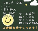 あなたの作りたい動画作ります あなたの理想を安価で承ります！ イメージ1