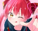 アイコン、首上、バストアップ描かせて頂きます 首上、バストアップ中心の絵を描いていきたいと思っております イメージ2