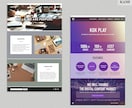 アメリカデザイナーが洗練＆高品質サイトを作ります WIXまたはShopify！SEO＆レスポンシブ対応のサイト イメージ8