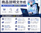 検索に強い商品説明文＆成約率UPのFAQ作成します 売れる出品文丸ごとパック！タイトル/コピー/本文/FAQ付き イメージ3