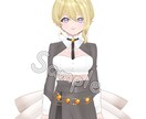 Vtuberパーツ分けイラスト、キャラデザ描きます ✴︎ラフ提案、修正回数無制限✴︎理想のキャラをあなたに！ イメージ4