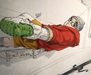 sns用アイコンやイラストを提供します 参考資料を元などにキャラクターや構図をします イメージ4