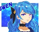 SNS用(バストアップ)アイコンを描きます あなただけのイラストを描きます イメージ2