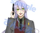胸から上のイラスト描きます SNSのアイコンやTRPGの立ち絵にどうぞ！ イメージ1