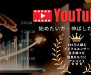実績のあるプロが【YouTubeをコンサル】します 100万人越えインフルエンサーの元アシスタントがご提案 イメージ1