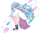 可愛い女の子イラスト作成します キラキラかわいい女の子が得意です！♡ イメージ10
