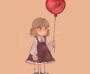 レトロでポップなやわらかいタッチのイラスト描きます 絵本のような温かみのあるイラストをお届けします。 イメージ6