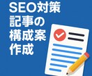 月60万PV達成したSEO記事構成案作成します 10年以上のSEO対策プロが「上位表示される記事の土台」作成 イメージ1