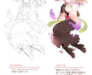 可愛い、目を惹く！女の子を描きます キャラクターデザインもイラスト制作も◆ イメージ2