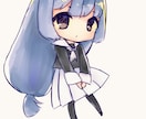 かわいい女の子のミニキャライラストを描きます Twitter、LINE、ブログ、動画サイト等のアイコンに！ イメージ2