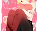 かわいいお顔のイラストアイコンを提供します 彩度高めのキラキラ顔面を描きます。 イメージ8
