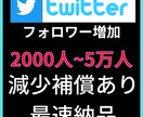 Twitterフォロワー2000人増加します Twitterフォロワー増加して人気者のアカウントへ!! イメージ10