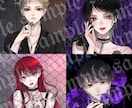 あなただけの特別なイラスト描きます 【SNS映えの美麗アイコン！利用オプション可！】 イメージ6