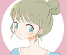 お試し価格！SNS用のキャラクターアイコン描きます シンプルかわいいデフォルメやキャラの顔アイコン描きます！ イメージ2