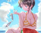 男性・女性問わず、ご希望のテイストの絵を描けます かっこいいイラストが得意ですが、可愛い絵も描けます イメージ3