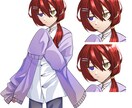 TRPGのPCキャラクター立ち絵イラスト作成します 最短７日納品　可愛い絵柄でTRPG体験を彩ります！ イメージ2