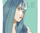 独特！ポップでシンプルかつお洒落イラスト描きます 独特な塗り！世界で一枚のイラストいかがでしょうか！ イメージ4