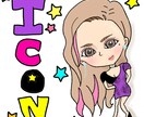 お写真を可愛くポップにイラスト化します アイコンや待受や記念日にぴったり♪可愛いイラスト イメージ5