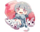 可愛いSNSアイコンを作成します 素早く丁寧にぴったりな可愛いアイコンイラストを制作致します。 イメージ1