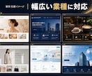 集客できるおしゃれなホームページを制作します 丸投げOK｜スマホ対応・修正3回・自分で更新できます イメージ3