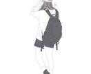 格安でアイコンに使えるシンプルイラスト描きます SNSアイコンにおすすめです！シンプルがお好きな人☆ イメージ2