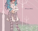 おしゃれなトゥーン調の立ち絵イラスト作成します MV・グッズ・プレゼントに最適！ イメージ6