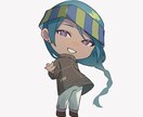 映えるミニキャラお描きします アイコンやグッズにも!!丸っこくてキュートなデフォルメ イメージ4