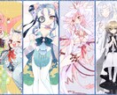 イラスト制作いたします 立ち絵・キャラクターデザイン承ります イメージ2
