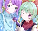 キャラデザ、イラスト制作やります キャラデザ、イラスト制作、SDイラスト制作 イメージ4