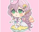 ミニキャライラストを作成します ぷにっと可愛い2～3等身イラスト！！ イメージ4