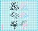 一からデザイン！手描きシンボルマーク作ります 2点セットで納品なので使いやすい○ イメージ3
