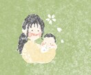 ポストカード/年賀状描きます 最短即日！思い出をイラストに。SNSアイコンにもどうぞ◡̈︎ イメージ3