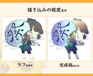 かわいい女の子のイラスト、お描きします あなたのWEBサイト、印刷物、動画にぴったりのものをお届け イメージ4