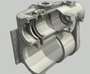 3次元での機械設計のお手伝をします 3次元設計でお困りの方向けに、3Dモデル作成を行います。 イメージ1