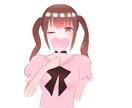 学生さん向け！修正無制限で描きます 約1ヶ月で、等身の女の子を描きます イメージ2