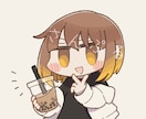 ミニキャラのアイコン描きます SNSで使えるゆるかわいいミニキャラのアイコンです イメージ4