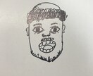 奇妙で変な人物画書いてます 基本的に万人には受けないと思います。変な絵ですので。 イメージ5