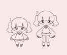 かわいいイラストを描きます かわいいデフォルメキャラクターを描きます!! イメージ2