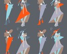童話のようなファッショナブルなイラスト描きます 商品画像のようなイラスト描きます！ イメージ7