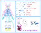 vtuberモデル作成します 最安値で夢のvtuberになりませんか？ イメージ2