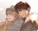 きれい系イラスト描きます イケメン・BL得意です！漫画も描けます！ イメージ3