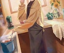 目を引くキレイな人、描きます 細部にこだわった厚塗りイラストはいかがですか？ イメージ6