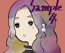 おまかせカラーでもOK◎SNSアイコン描きます 最短２日でSNSを彩ります！イメージカラーでも歓迎♪ イメージ7