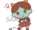親しみやすいちびキャラデフォルメイラスト描きます アイコンやオリジナルグッズ作成などにどうぞ イメージ4