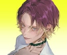 厚塗り・アイコンイラストお描きします リアル寄り、顏から鎖骨のアイコンイラスト イメージ2