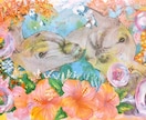 動物の絵を描きます 世界に1つだけのオリジナル作品！ イメージ1