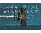 エネルギーラインを浄化調整し叶いやすい体質にします エネルギーのつまりをとり、繋がり受け取りをスムーズに イメージ1