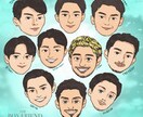SNSで映えるおしゃれ可愛い似顔絵アイコン描きます SNS・アイコン・プレゼントにもおすすめ♪ イメージ4